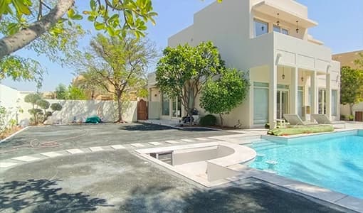 Before, Courtyard refresh, Garden turf before and after, Jumeirah